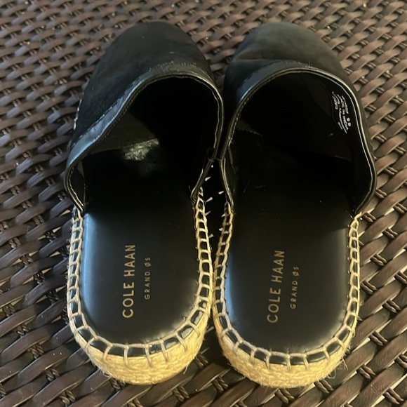 Cole Haan Grand.OS Cloudfeel slip on mules espadrilles size 9B - Picture 3 of 10